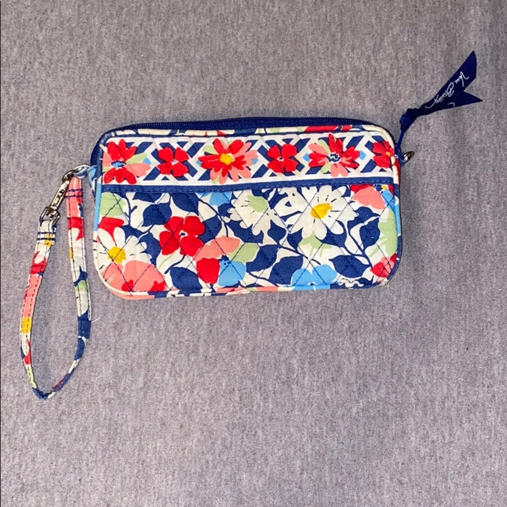 floral vera bradley wristlet